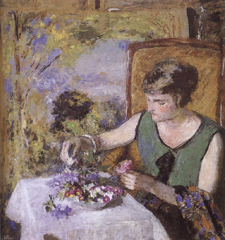 Edouard Vuillard Flower of Annette Germany oil painting art